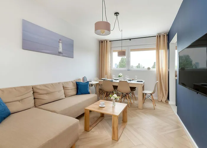 Lägenhet Seaside Family Apartment 8 Guests Walk To Beach By Noclegi Renters Gdańsk